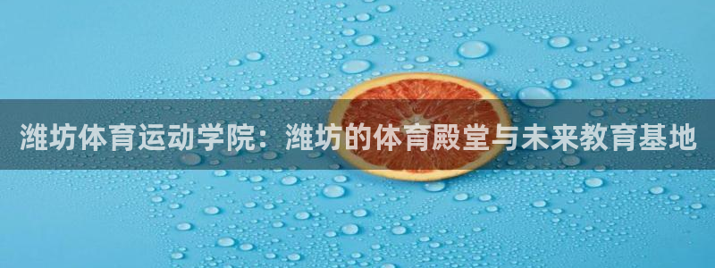 竞技宝下载地址app：潍坊体育运动学