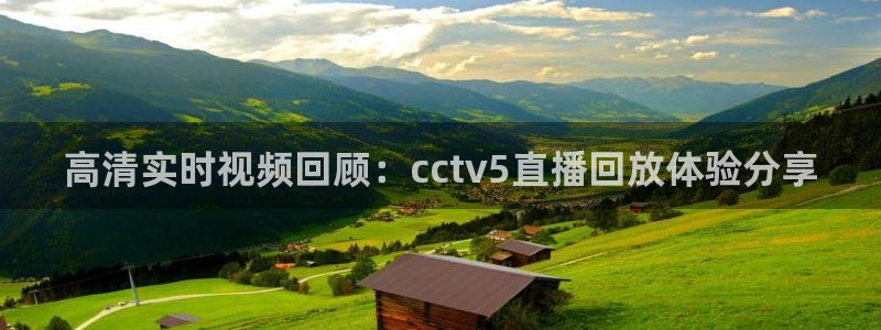 蜘蛛直播体育足球：高清实时视频回顾：cctv5直播回放体验分享